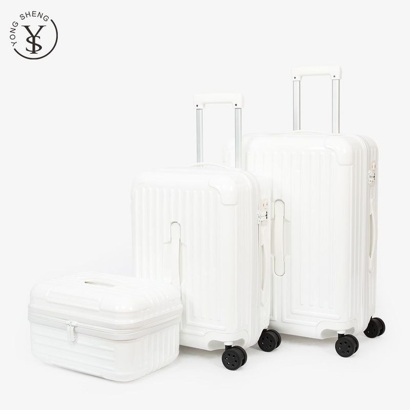 Wholesale Zipper Frame Travel Trolley Suitcase Bags Fashion Koffer Luggage Sets 3 Pieces – Luggage and Suitcase price