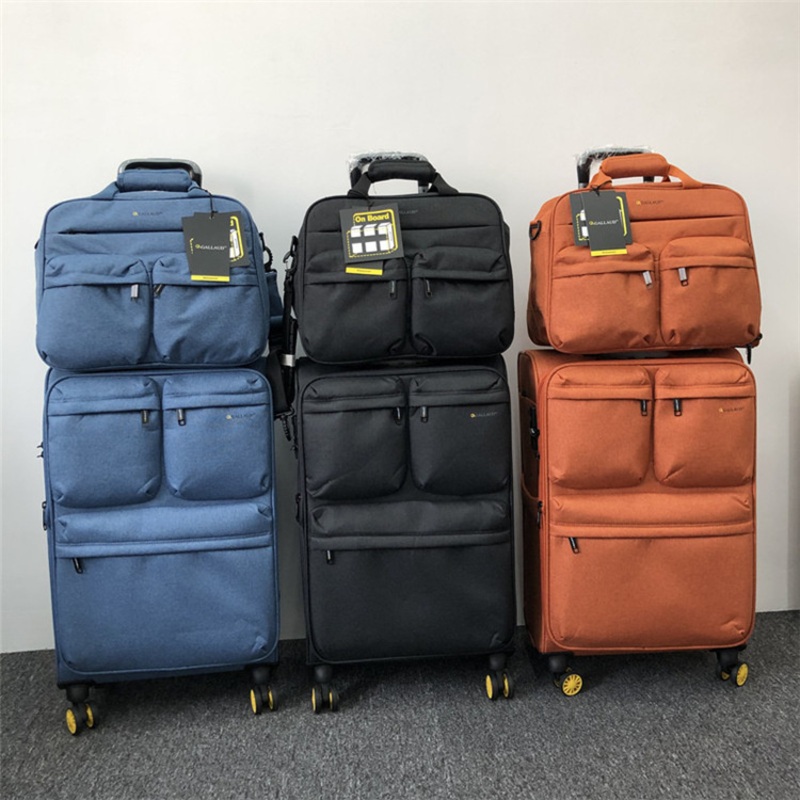 YX16817-High Quality Custom Oxford Suitcase Luggage Maleta Luggage Business Trolley Travel Bag – Suitcase Luggage and Travel Suitcase price