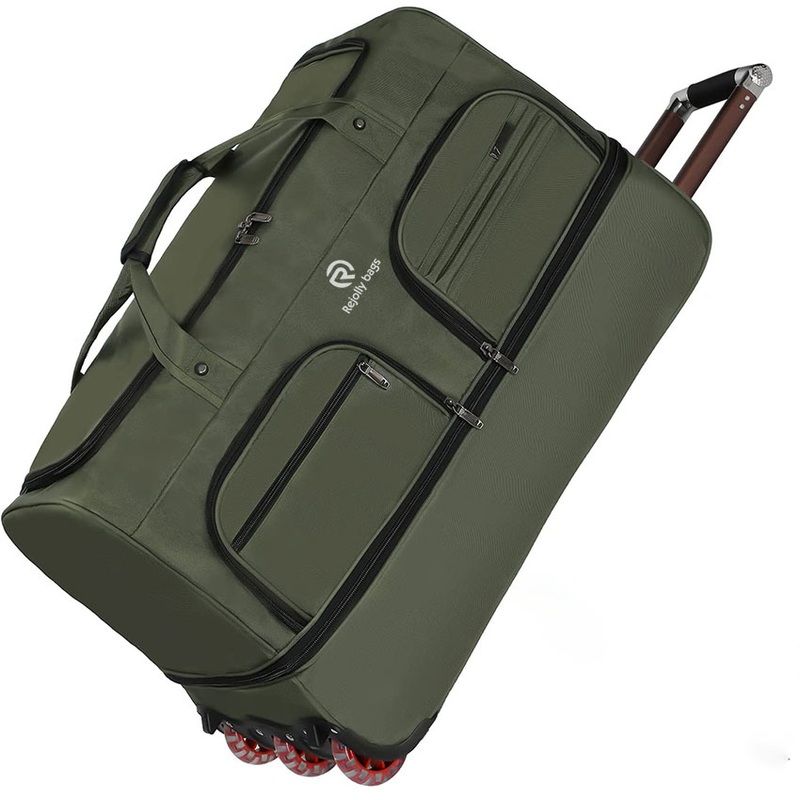 105L Large Travel Wheeled Duffel Luggage with Rollers Bag – Roller Bag and Rolling Bag price