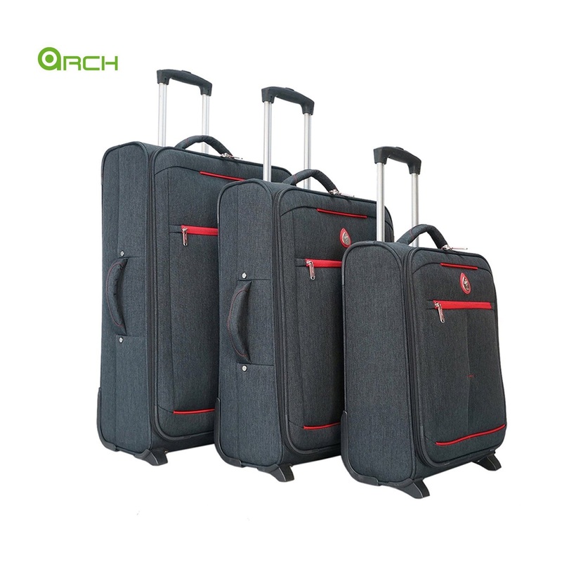 20 24 28 3PCS Set Economic Luggage with in Line Wheels Big Pocket – Luggage Bag and Trolley Luggage price