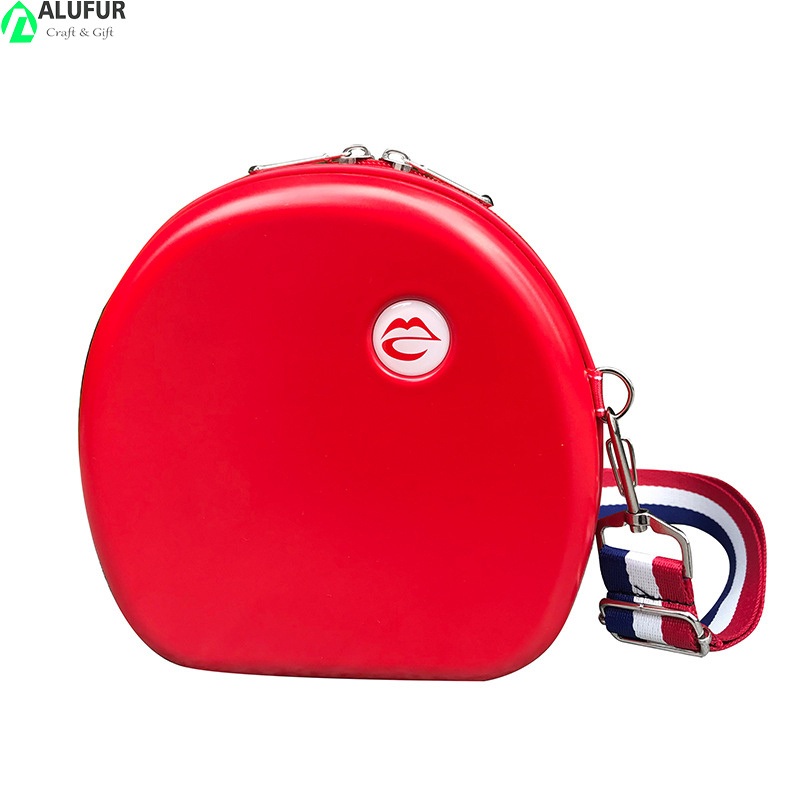 2020 PC ABS Sling Shoulder Bag Hardshell Sling Bag Oval Circle PC Bag – Mini Hard Shell Case and Small Travel Suitcase price