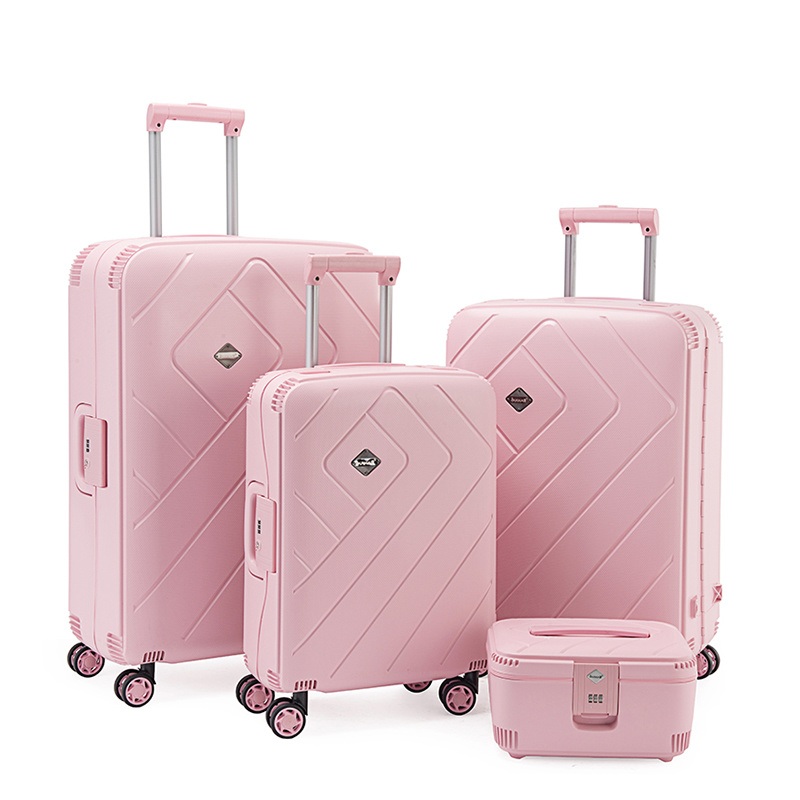 2022 Ladies Luggage Manufacturers Produce New Style Pink Suitcase Luggage, Factory Price Pink Suitcase Sets – Suitcase Sets and Ladies Trip Luggage price