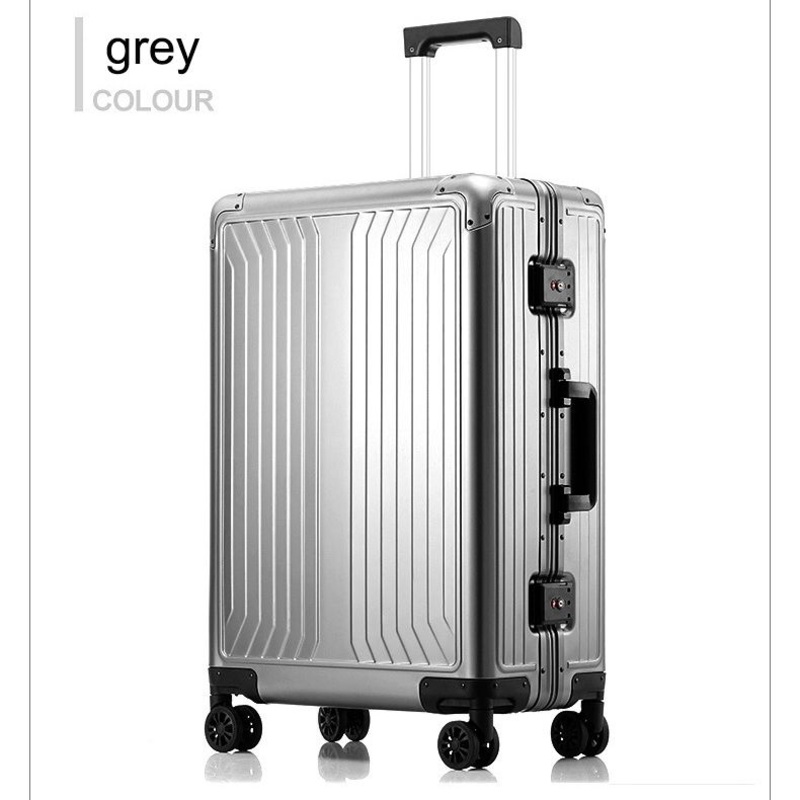 Aluminum Travel Suitcase Luggage with Double Tsa Locks – Trolley Luggage Suitcase and Aluminum Suitcase with Wheels price