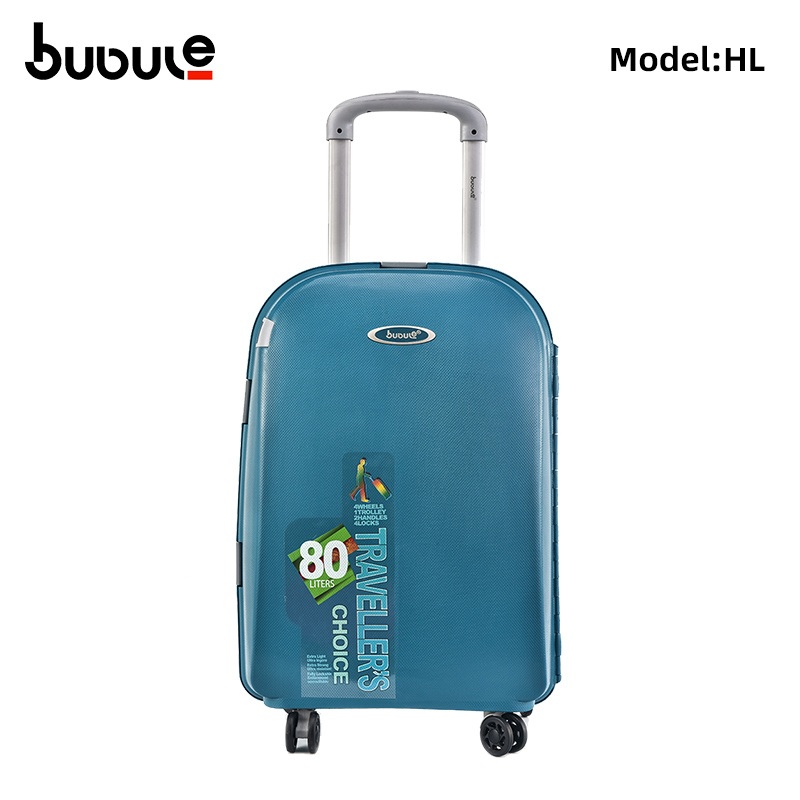 Bubule PP Fashion Design Trolley Luggage Suitcase 4 PCS Trolley Luggage (Set HL411) – Trolley Luggage Set and Hardside Luggage price