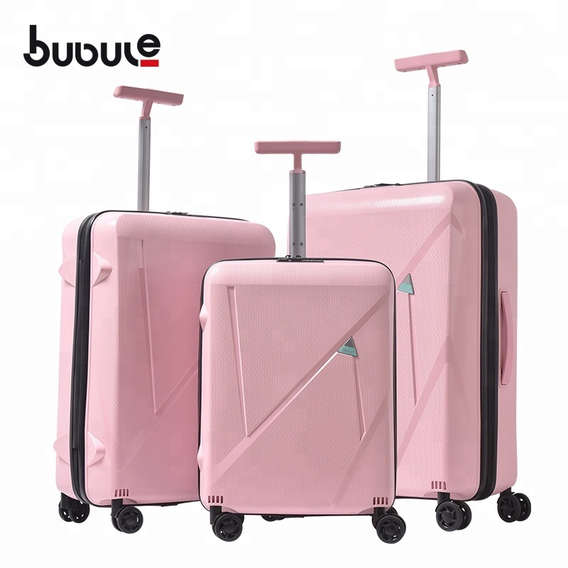 Bubule Ppl09 Luxury Travel Pink Girl 3PCS 20 24 28 Luggage Set – Luggage Suitcases Wholesale and Designer Travel Luggage Sets price