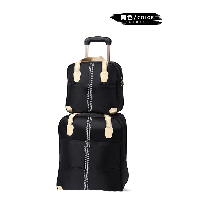 Foldable Polyester Duffle Travel Trolley Bags Luggages – Luggage and Trolley price