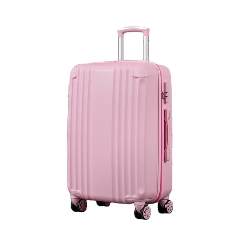 Pink Hard Luggage Trolley for Girl Vintage Trolley Suitcase – Suitcases for Girls and ABS Carry on Luggage price