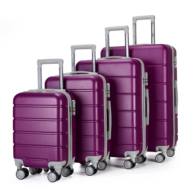 Yx16736-Custom 4PCS Manufacture Maleta Lightweight Trolley Luggage Travel Luggage Suitcase Set – Suitcase Luggage and Zipper Closure Suitcase price