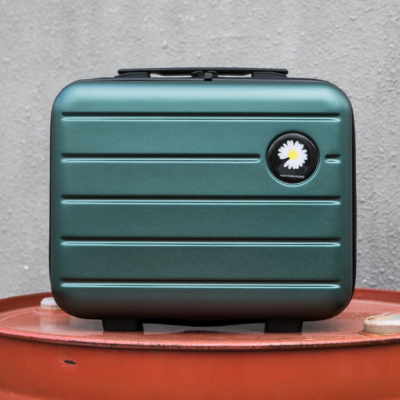 14inches Small Hard Shell Cosmetic Case Portable Carrying Mini Makeup Case Suitcase – Wholesale Cosmetic Bag and Make up Suitcase Box price