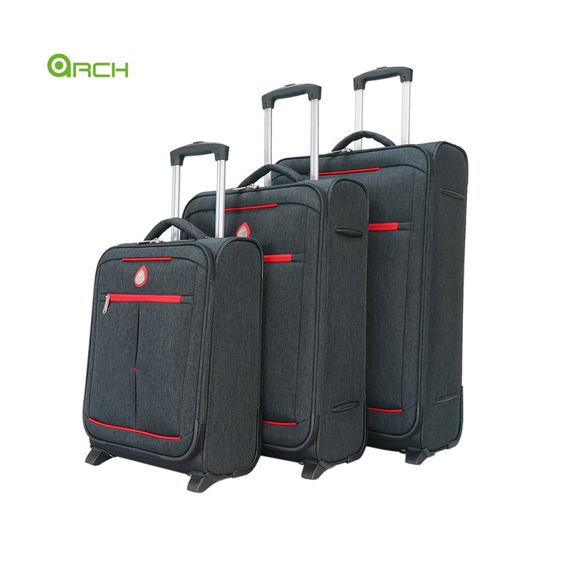 20 24 28 3PCS Set Cheap Price Luggage with in Line Wheels Big Pocket Trolley Suitcase – Luggage Bag and Travel Bag price