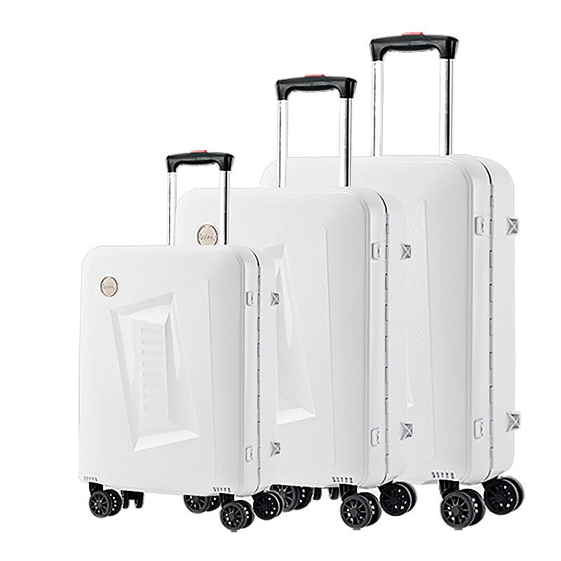 Bubule 3PCS Spinner Wheeled Luggage Sets PP Trolley Suitcases Pl Durable Carry on Luggage – Trolley Luggage and Luggage Manufacturer price