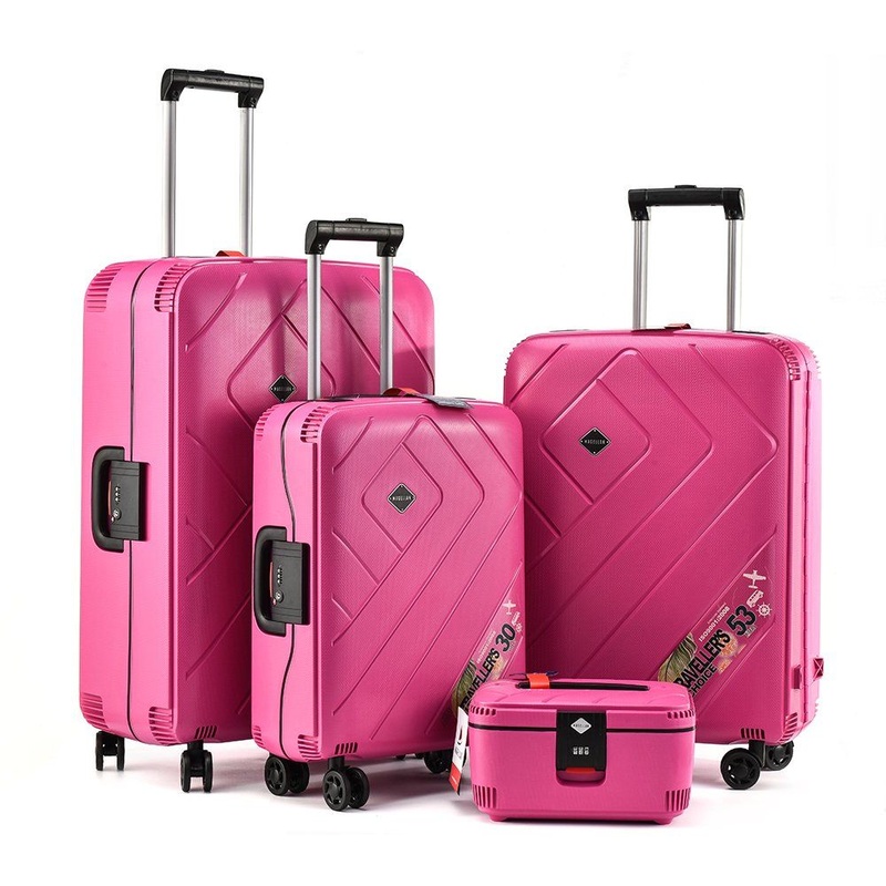 Bubule 4PCS PP Customized Luggage Sets Travel& Businesstrolley Case – Luggage Set and Business Trolley Case price