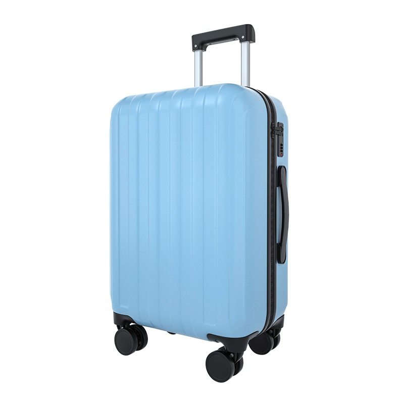 Custom Logo blue Lightweight Trendy Wheels Suitcase for Car Travel – Travel Luggage and Trolley Suitcase price