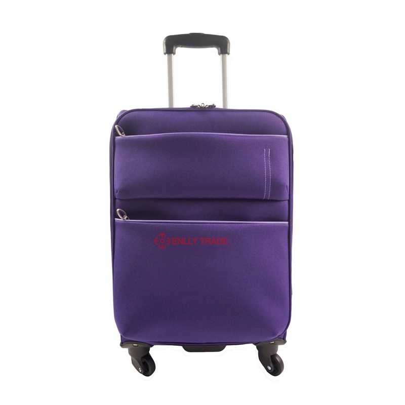 Fabric High Quality 360 Degree Spinner Wheels Trolley Luggage Suitcase (LF376) – Luggage and Trolley Case price