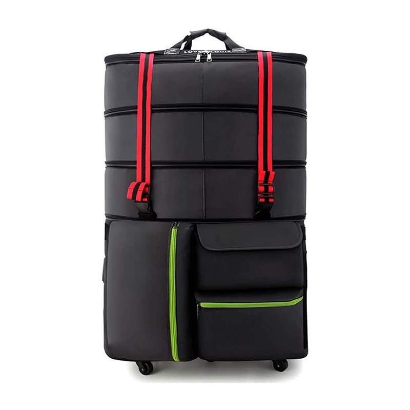 Foldable Lightweight Rolling Travel Custom Large Capacity Expandable Luggage Bag – Expandable Luggage Bag and Trolley Expandable Bag price