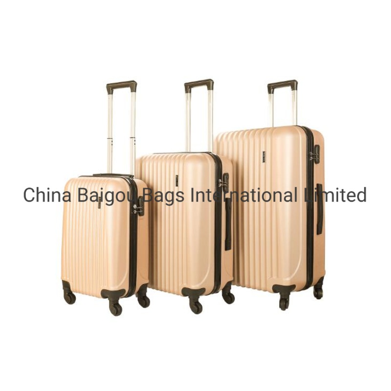 Quick Shipment Promotional Cabin Airport Luggage, ABS Trolley Suitcase Bag, Travel Box Carry-on Luggage – ABS Trolley Suitcase and Travel Case Set price