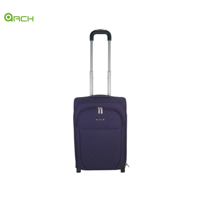 20 24 28 3PCS Set 600d Polyester Luggage with One Front Pocket Skate Wheels Internal Trolley System – Luggage Bag and Light Case price