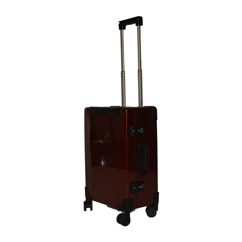 ABS/PC Hard Side Frame Suitcase Set Trolley Bags Aluminum Luggage – Luggage and ABS Trolley Case price