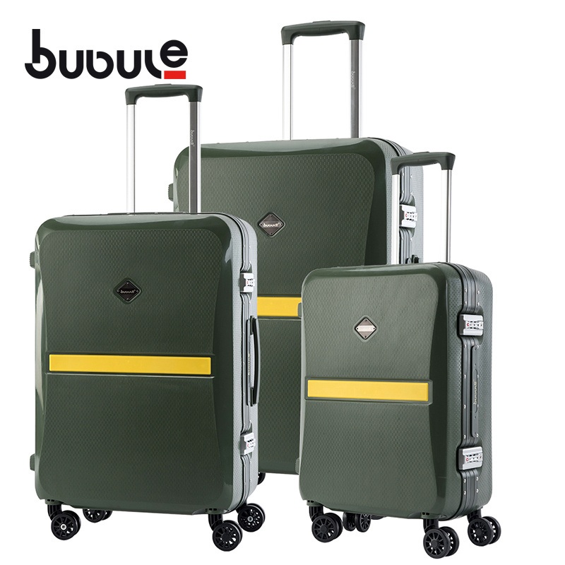 Bubule Custom Old Fashioned Luxury Big PP Rolling Carry on Suitcase (sets APL01) – Travel Luggage Sets and Vintage Suitcase price