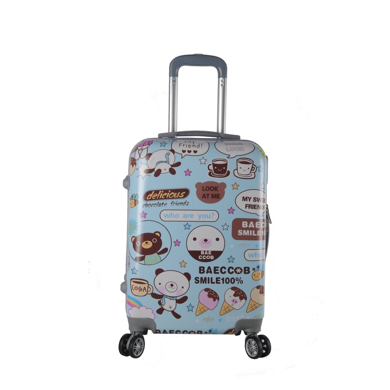Custom Print Luggage Sets ABS+PC 3PCS Trolley Luggage Case – Luggage and Luggage Set price