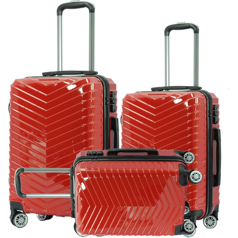 Designed for 2019 Aluminum Trolley Double Wheels Travel Luggage Set – Travel Luggage and Luggage Set price