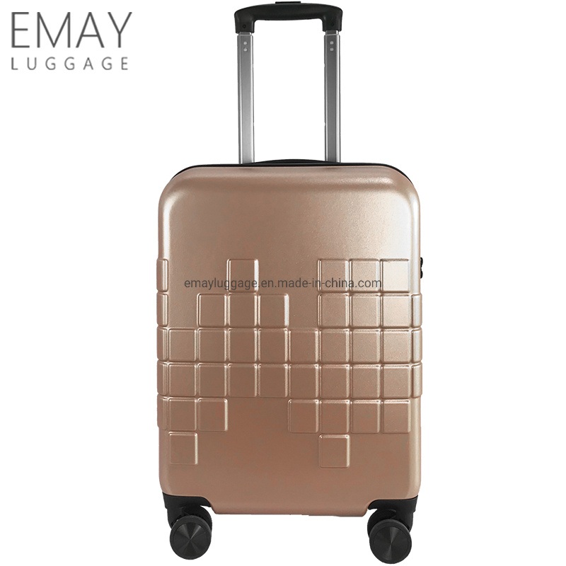 Dongguan Factory Customized 360 Degree ABS PC Spinner Trolley Luggage Suitcase Bag 3PCS Set – Customized Luggage and Trolley Suitcase price