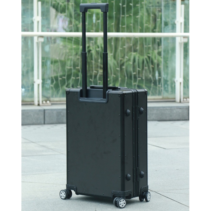 Real Luxury Carbon Fiber Luggage for Men Aluminum Frame Suitcase High End Brand Trolley Bag – Carbon Fiber Suitcase and High Strength Trunk price