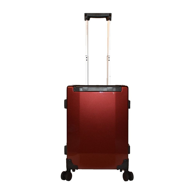 Travel Hard Frame Suitcase Aluminum Frame Luggage – Luggage and ABS Trolley Case price
