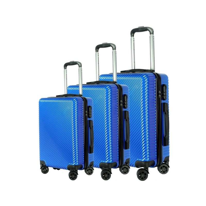2019 New Material Novel Design ABS+PC Travel Luggage Set – Luggage and Travel Luggage price