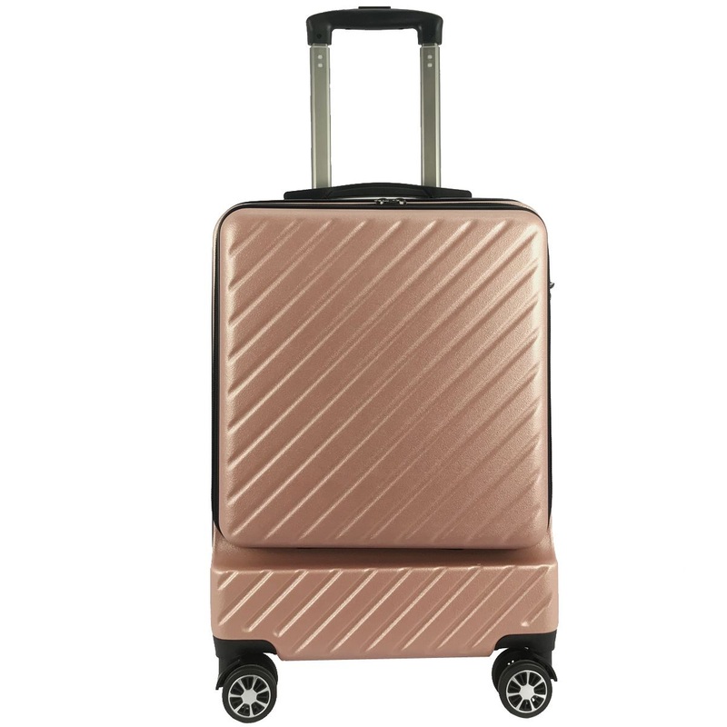 Cheap Factory Price ABS Trolley Luggage with Front Pocket for Air – Trolley Luggage and Travel Bags price