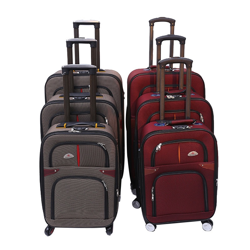 Chjeap Fabric 20 24 28 Inches Men Women Trolley Luggage Bags – Louis Luggage Suitcase and 24 Inches Luggage price