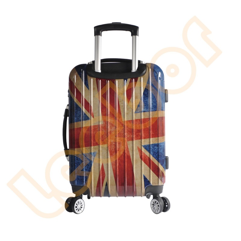 Fashion 20 ABS+PC British Flag Printing Luggage Trolley Suitcase – Trolley Luggage and Trolley Suitcase price