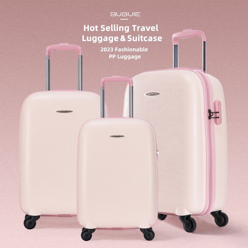 Hot Sell Cheap PP Designer Suitcase Lightweight Hard Shell 3 PCS Luggage Sets Large Zipper Luggage with Spinner Wheels – Luggage Suitcases Wholesale and Designer Travel Luggage Sets price