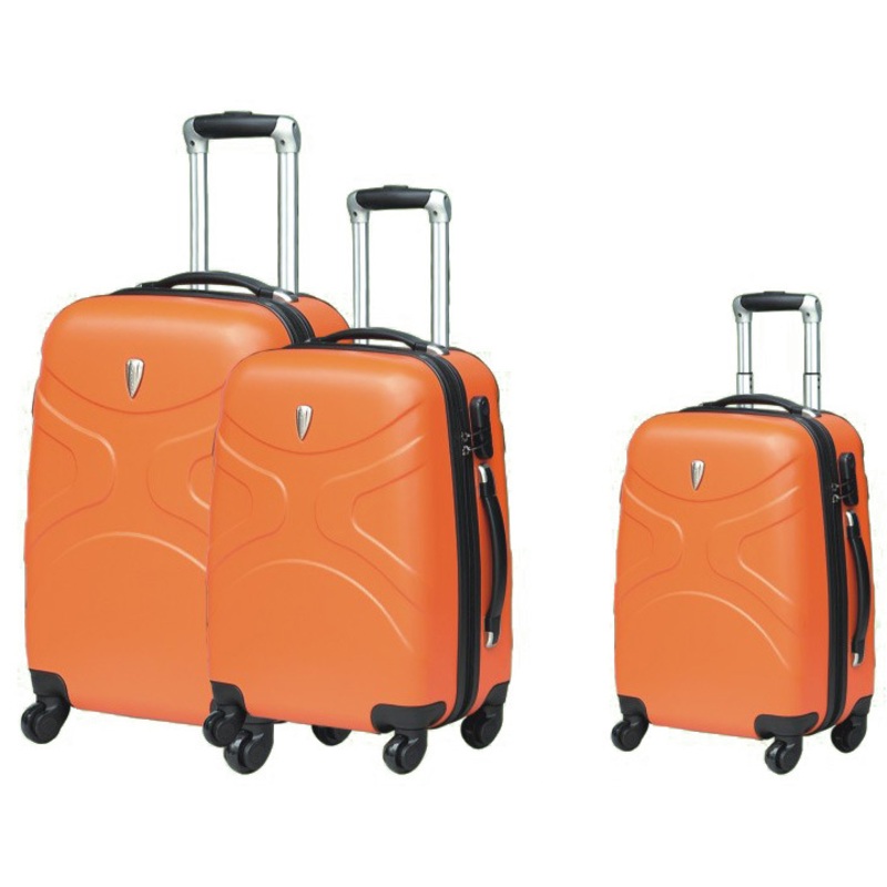 Zipper Style ABS 3 in One Set Luggage Suitcase – Trolley Bag and Trolley Case price