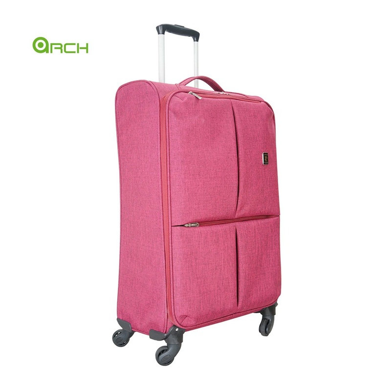 18 22 26 3PCS Set Light Weight Luggage with Two Front Pockets Travel Suitcase Fg1874LG – Luggage Bag and Trolley Bag price