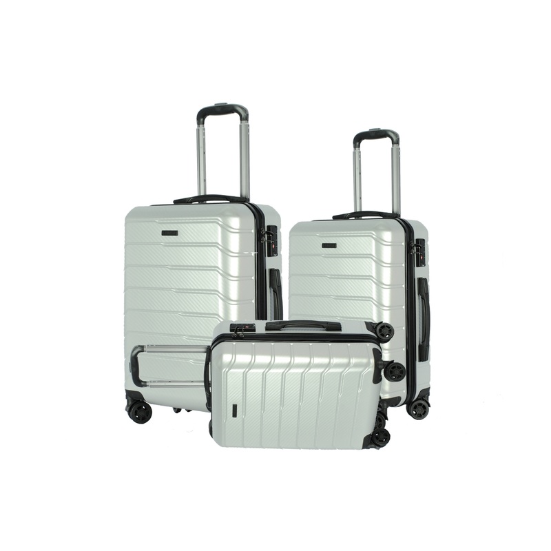 2019 Hot Sale Aluminum Trolley Luggage Case with 3 PCS – Luggage and Trolley Luggage price