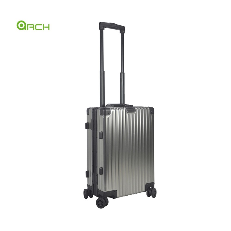 28 Fashion Aluminum Hard Case Luggage with Dual Spinner Wheels Waterproof Travel Trolley Suitcase Fg2218LG-L – Luggage Bag and Light Case price