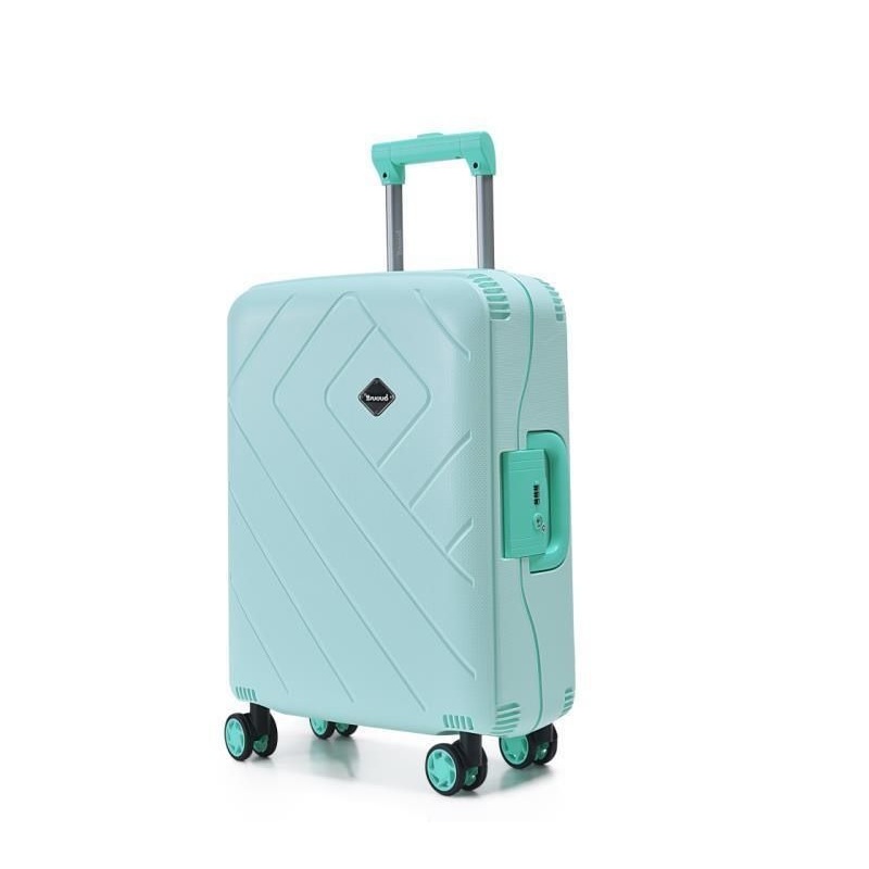 Bubule 20 Inch Pink Hard Case Carry on Luggage with Spinner Wheels (EL) – PP Travel Suitcase and Hand Luggage 20 Inch price