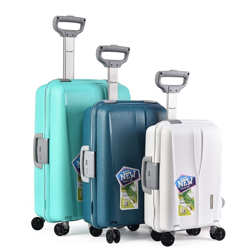 Bubule Hot Sale OEM PP 3PCS Large Hard Travel Trolley Suitcase (sets TL302) – OEM Suitcase and Spinner Luggage price