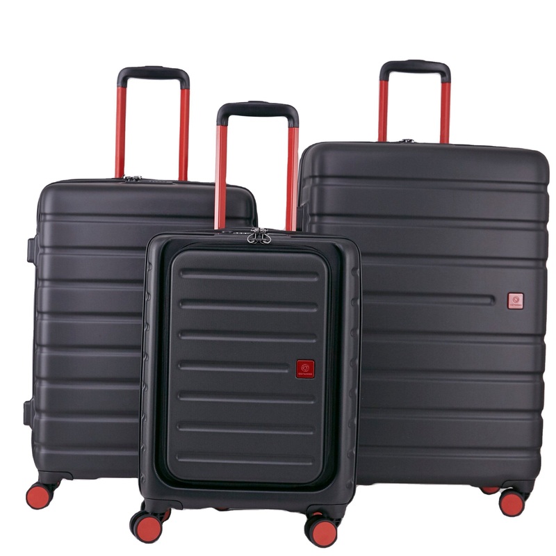 Good Price ABS/PC 3 Pieces Set Suitcase Travel Trolley Luggage with 4 Wheels Luggage Set – Suitcase and Trolley Luggage price