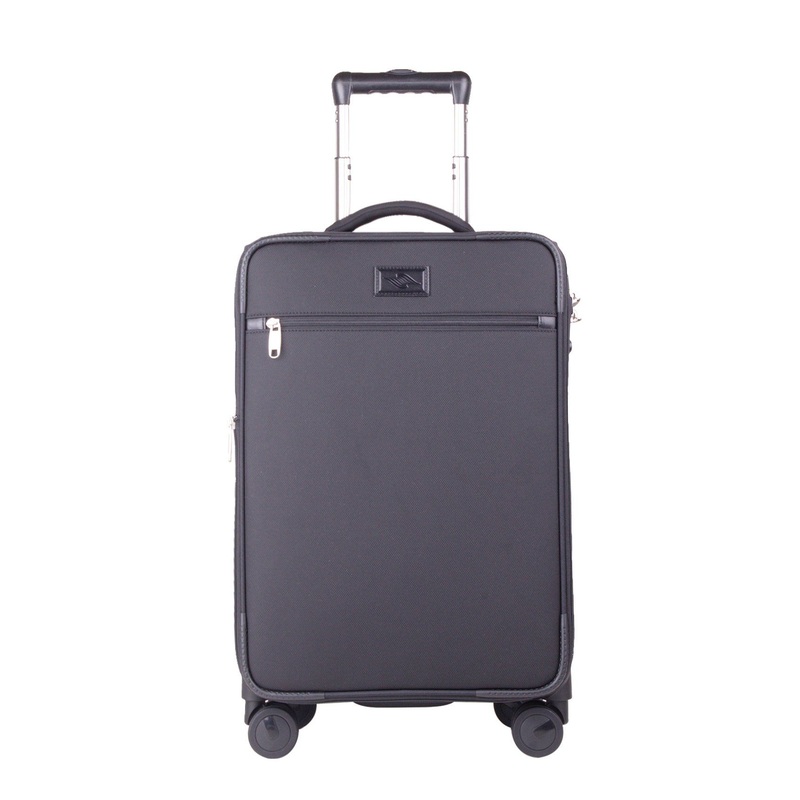 High Quality on Board Black Nylon Flight Case Suitcase Trolley Bag Tool Case Cloth Bag Luggage Storage Bag for Traving with 4 Wheels – Trolley Bag and Suitcase price
