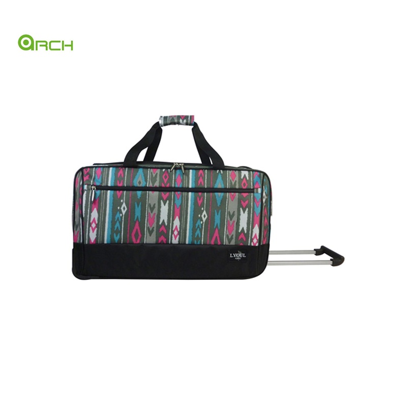 Luggage Bag Wheeled Duffel with Printing Material – Travel Bag and Light Case price