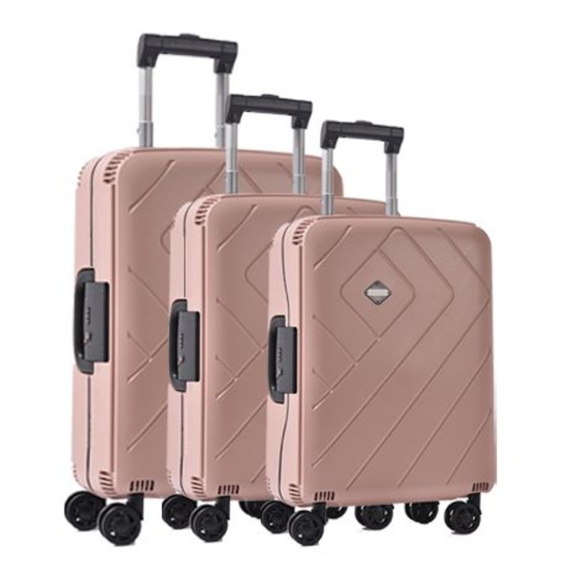 Luggage & Travel Bags Hot Sell Light Weight Coded Lock Fashion Light Eco-Friendly PP Case – PP Case and Carry on Luggage price