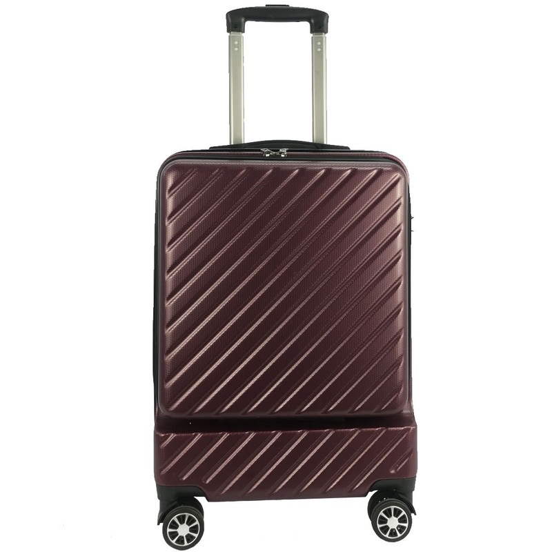 New Design Wholesale Trolley Luggage Set with Front Pocket – Trolley Luggage and Travel Bags price