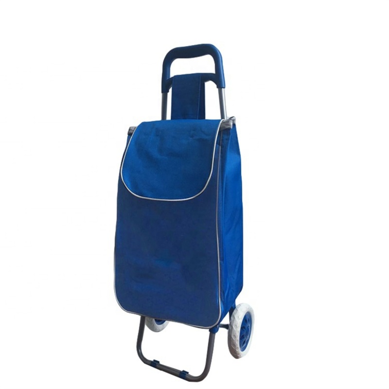 New Promotional Portable Folding Supermarket Tugboat Bag Pull Rod Trolley Cart Shopping Bag with Wheels – Shopping Bag and Trolley Bag price