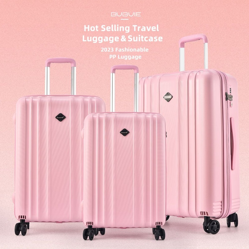 PP Lightweight Carry on Suitcase 3 PCS Trolley Luggage Sets for Travel Maleta Anti Impacto 20 24 28 Inch – 3 PCS Luggage Sets and PP Hard Shell Suitcase price