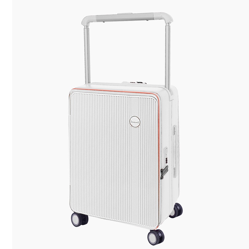 2024 PP Wide Trolley Luggage 20 25 Inch Hand Carry on Luggage for Long Travel Durable Zipper Suitcase – PP Hard Shell Luggage and Rolling Luggage price