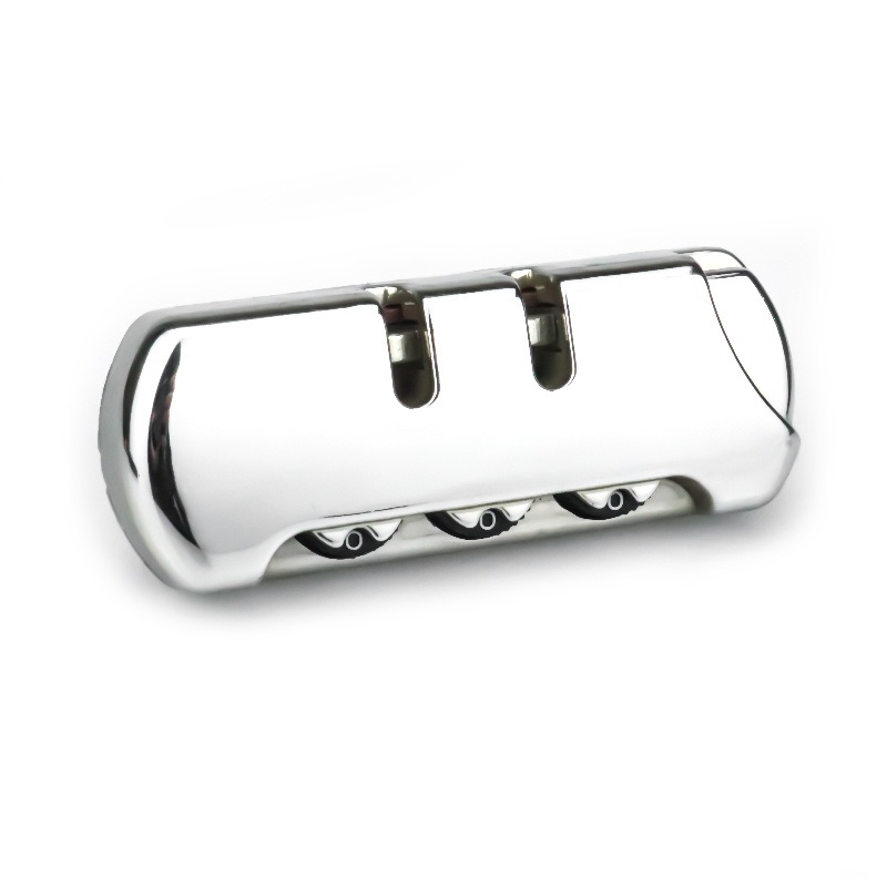 ABS Plastic Luggage Combination Lock with 3 Digits Resettable Password Factory Direct Supply Lock OEM Service Xmm-904 – Luggage Lock and Combination Lock price