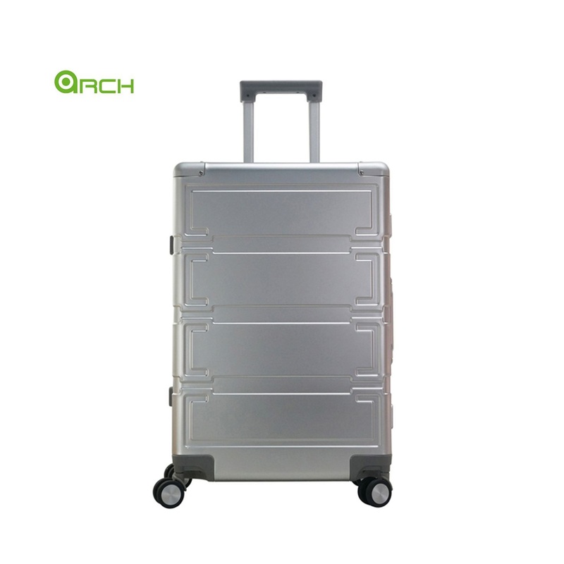 Aluminium Travel Trolley Suitcase with Double Spinner Wheels – Luggage Bag and Trolley Bag price