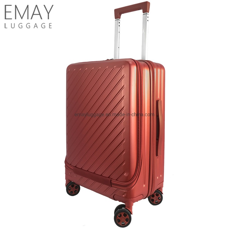 Best Selling Custom Carry on Luggage Aluminum Trolley Case Suitcase Front Opening Double Open Best Selling Luggage – Carry on Luggage and Suitcase price